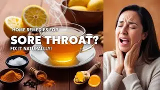 Fix Sore Throat Fast With These 5 Powerful Home Remedies 🫖 | Wellness From Home