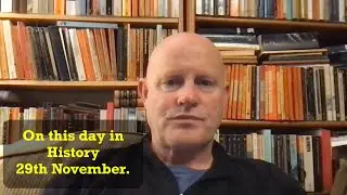 On this day in history 29th November   Booktube