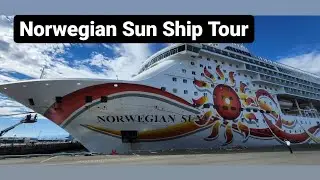 Norwegian Sun Ship Tour - UNCUT - See Friends and Secret Places | #4k #travel #cruiseship