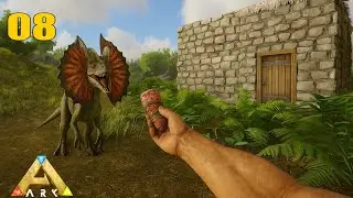 UPGRADE Your Wooden House to STONE in ARK Mobile FAST