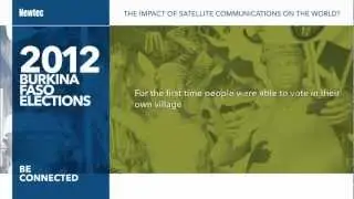 Newtec - Impact of Satellite Communications on the World