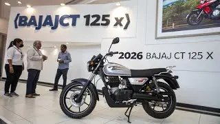 🔥 2026 Bajaj CT 125X का धमाकेदार अवतार | माइलेज किंग फिर से लौट आया! 💥