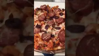 EASY PIZZA PASTA!!! | COOKING with BonAppekit! #shorts