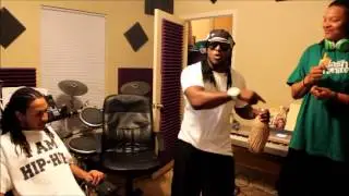 Playmaka kills Freestyle in Studio with Zak Valentine & Dollah Dae