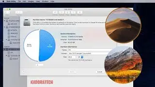 How to Create Partition for Mojave