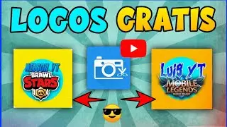 Como HACER Un LOGO Para Tu CANAL de YOUTUBE En ANDROID F&aacute;cil y R&aacute;pido 2022 [📲] ❤