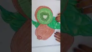 Easy fruit drawing 🌸#fruitdrawing#clientwork #crayonart#trendingshortsvideo#easydrawingidea#artlove