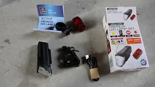 ALDI | Bikemate | Premium LED Lamp Set | Unboxing