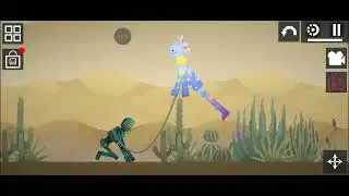 Mel&oacute;n sandbox: robot de aire a presi&oacute;n vs el Dios del agua@Juandoxer580 