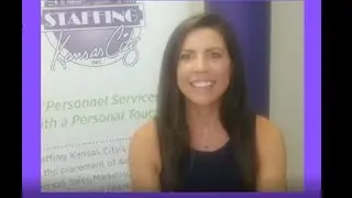 Ask a Recruiter at Staffing Kansas City (@staffingkc) - Episode 9: Marie's Video Interview Tips