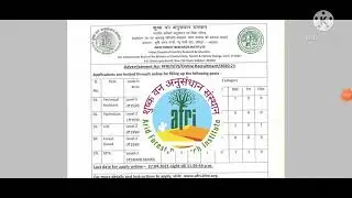 AFRI-Jodhpur recruitment 2021, Tecnical assistant