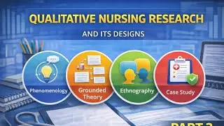 Introduction to Qualitative Nursing Research & Its Designs | Nursing Research by Tutor