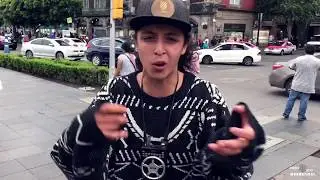Freestyle Rap Battle in Zocalo, Mexico City