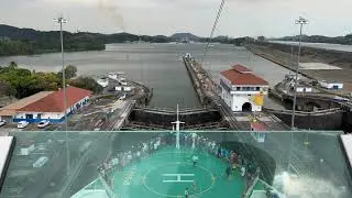 Brilliance of the Seas - Crossing Pedro Miguel Locks at Panama Canal