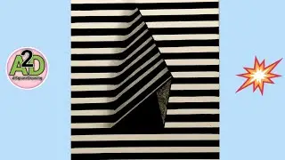 Illusion Drawing Tutorial-10 | illusion Drawing | How to Draw Illusion Art