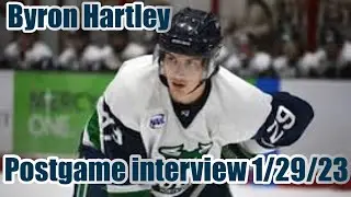 Post Game interview with Byron Hartley 1/29/23 @NorthIowaBulls