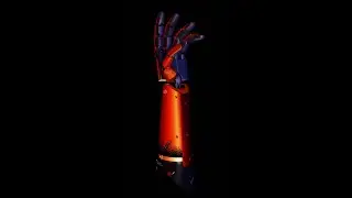 Venom Snake bionic arm 3D model