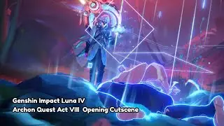 Wanderer Saves the Traveler from Dottore (Archon Quest Act 8 Opening Cutscene) - Genshin Impact