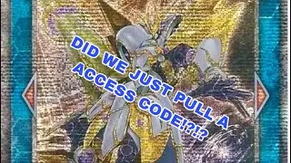 DID WE JUST PULL A ACCESS CODE TALKER!? #konami #yugioh #yugiohtcg #youtuber #subscribe #follow