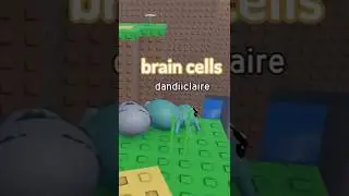 dandiiclaire high iq moment #roblox #webbed #robloxshorts