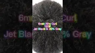 120 Grey Hair Full Lace Men Toupee Afro Curly Human Men Hair Toupee Replacement System Curly Toupee
