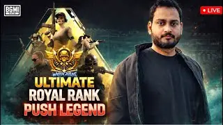 BGMI ULTIMATE ROYAL 🔥 | Legend Rank Push LIVE | #bgmi #bgmilive #ultimateroyal #whitewolflive