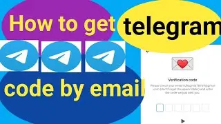 How to get telegram code by email