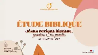 Etude biblique&mdash; NJ Alost &mdash; 21/01/ 2026