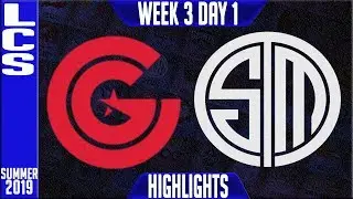 CG vs TSM Highlights | LCS Summer 2019 Week 3 Day 1 | Clutch Gaming vs Team Solomid