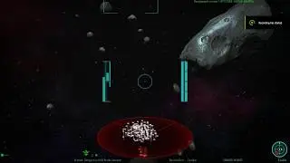 Space Battle in an Asteroid Field (Oolite Pre-release v1.87.0.180729)