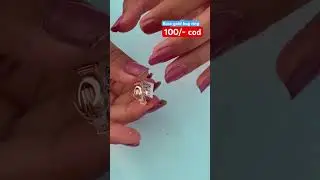New designer rose gold hug ring, with 70% discount on instant order #shorts #ytshorts #shortsfeed