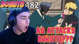 Boruto Ep 182 - Ao is in KARA  | Review/Reaction