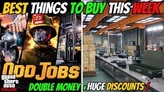 BEST THINGS TO BUY In GTA Online Weekly Update ! DOUBLE MONEY ODD JOBS & MORE ! 