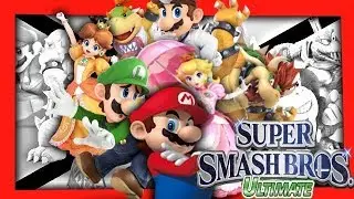 8 Player Smash: Mario VS Luigi VS Peach VS Dr Mario VS Daisy VS Rosalina VS Bowser VS Bowser Jr.