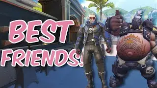 Soldier 76 makes a new friend.