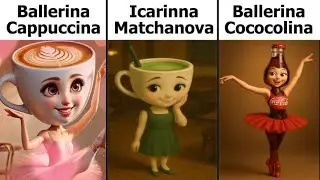 Ballerina Cappuccina vs Icarinna Matchanova vs Ballerina Cococolina