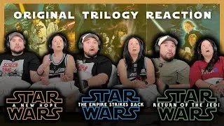 Watching *STAR WARS* for the First Time | Original Trilogy Reaction | Mash Up