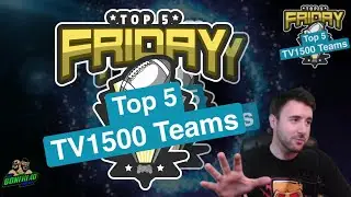 Топ-5 команд TV1500 в Blood Bowl &mdash; Топ-5 пятницы (подкаст Bonehead)