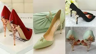 Latest beautiful high heels 👠#style#trendigvideos#bridalheels#viral#fancyheels
