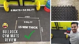 🤩 Best Mats For Your Home Gym | My Honest Review | Gym Flooring From Bullrock Fitness.