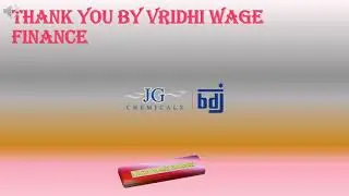 GMP PREDICTION FOR J.G.Chemicals Limited BY VRIDHI WAGE FINANCE