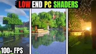 Top 3 shaders for low end pc | Best shaders For Minecraft java edition Low end edition