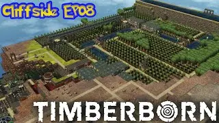 Timberborn Iron Teeth Cliffside, эпизод 8, сложный режим, прохождение