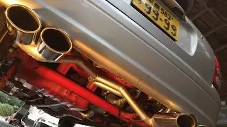 L７００ミラ　ワンオフマフラー　４本出し　②　ＥＣＶ付き