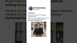 Webflow AI, AI Tool for Website Designers #nocodeai #aitools #futurecoders #webdesigner #uiux