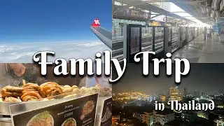海外旅行 | 3泊5日のタイ旅行🇹🇭 pt1 │ 成田からバンコクへ │ タイ料理 │ スーパー🧺 │ Thailand │ Bangkok