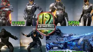GODZILLA VS KONG OUTFITS | GODZILLA AWM UPGRADE |KONG M416 | 4 CYBER HERO'S SET |CYBER MONKEY SET