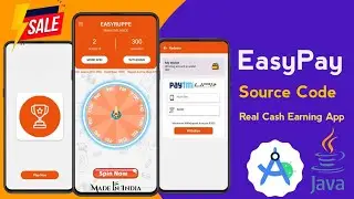 EasyPay Spin Game Android Studio Spin And Earn Earning App Android Studio | Spin Wheel Source Code