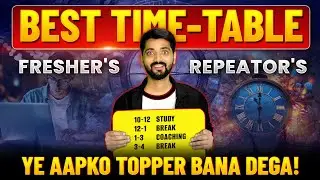 GATE & CSIR NET Chemistry Timetable 2025 - Topper Tips & Smart Study Plan
