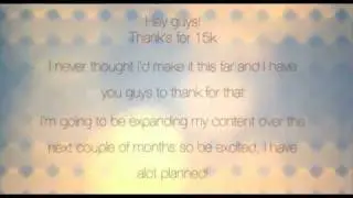 Thank's for 15,000 Subscribers!